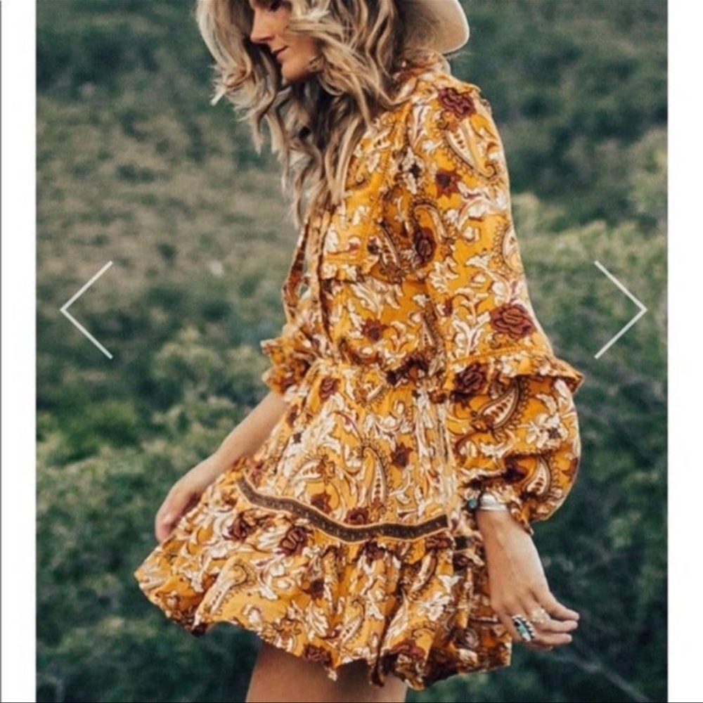 Spell Etienne Blouse in Sienna